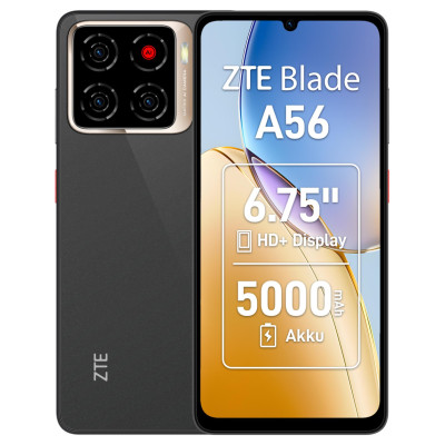ZTE MOBILE PHONE BLADE A56/4/128GB BLACK ZTE