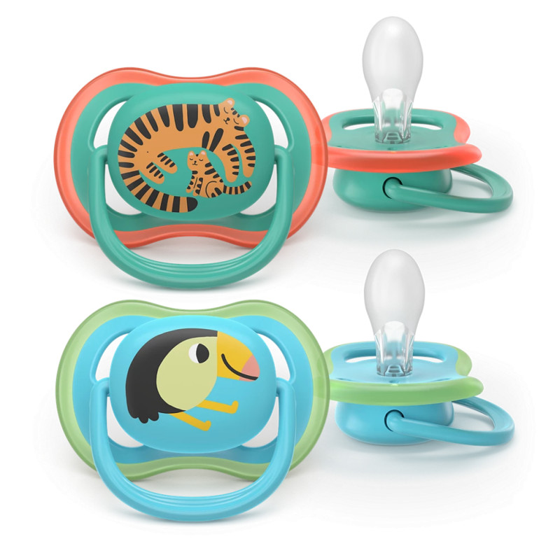 Philips Avent māneklītis Ultra Air, 6-18M (2 gab), zēniem - SCF087/11