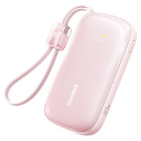Baseus EnerFill FC21 Qpow 3 Ultra 20000mAh 22.5W Powerbank with Display and Cable Included - Pink