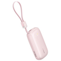 Baseus EnerFill FC21 Qpow 3 Ultra 20000mAh 22.5W Powerbank with Display and Cable Included - Pink