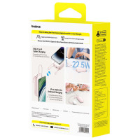 Baseus EnerFill FC21 Qpow 3 Ultra 20000mAh 22.5W Powerbank with Display and Cable Included - Pink