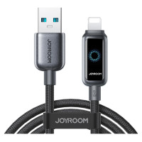 Joyroom Kabel Joyroom S-A55 StarFlight 3A USB-A - Lightning 1,2m - czarny