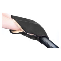 Sensillo Ratiņu cimdi-mufta BLACK (8506)