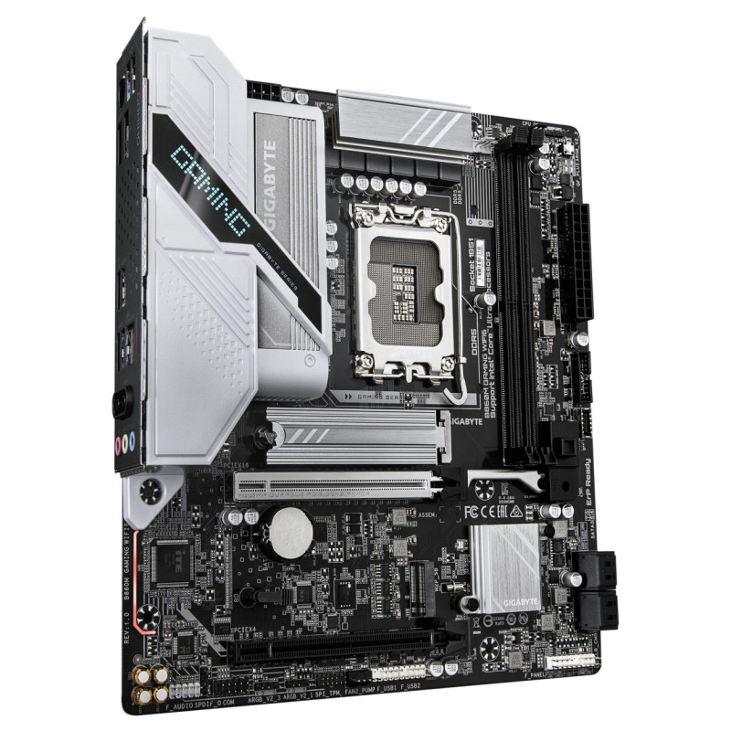 Gigabyte Mainboard|GIGABYTE|Intel B860 Express|LGA1851|Micro-ATX|Memory DDR5|Memory slots 2|B860MGAMINGWIFI6