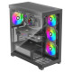 Xilence Case|XILENCE|ATX/micro ATX/Mini-ITX|Black|Midi Tower|PC|X818.ARGB