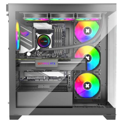 Xilence Case|XILENCE|ATX/micro ATX/Mini-ITX|Black|Midi Tower|PC|X818.ARGB