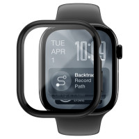 Amazingthing Radix Glass Screen Protector with Case for Apple Watch Series 11 46mm - Black