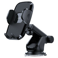 Joyroom [RETURNED ITEM] Joyroom car phone holder with telescopic extendable arm for dashboard and windshield black (JR-ZS259)