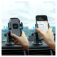 Joyroom [RETURNED ITEM] Joyroom car phone holder with telescopic extendable arm for dashboard and windshield black (JR-ZS259)