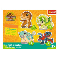 Trefl JURASSIC WORLD Puzle mazuļiem