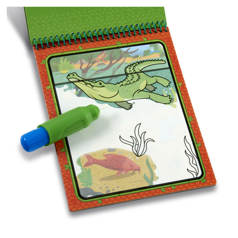 Melissa & Doug Water Wow! Ūdens krāsojamā grāmata &ndash; Džungļi