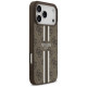 Guess 4G Printed Stripes MagSafe case for iPhone 17 Pro Max - brown