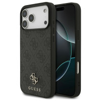 Guess 4G Small Classic Logo MagSafe case for iPhone 17 Pro Max - black