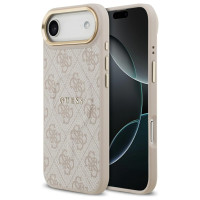 Guess 4G PU Classic Logo MagSafe Case for iPhone 17 Air - Pink