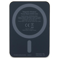 Karl Lagerfeld NFT Outline Ikonik MagSafe 5000mAh induction power bank - black