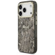Guess Python Pattern MagSafe Case for iPhone 17 Pro - Brown