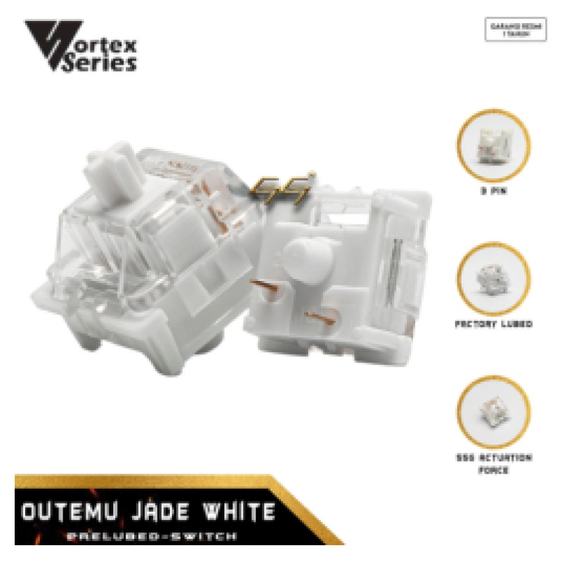Savio Klaviatūra Savio Gasket magnetic ASTRAL OUTEMU White Jade, 3-color keycaps