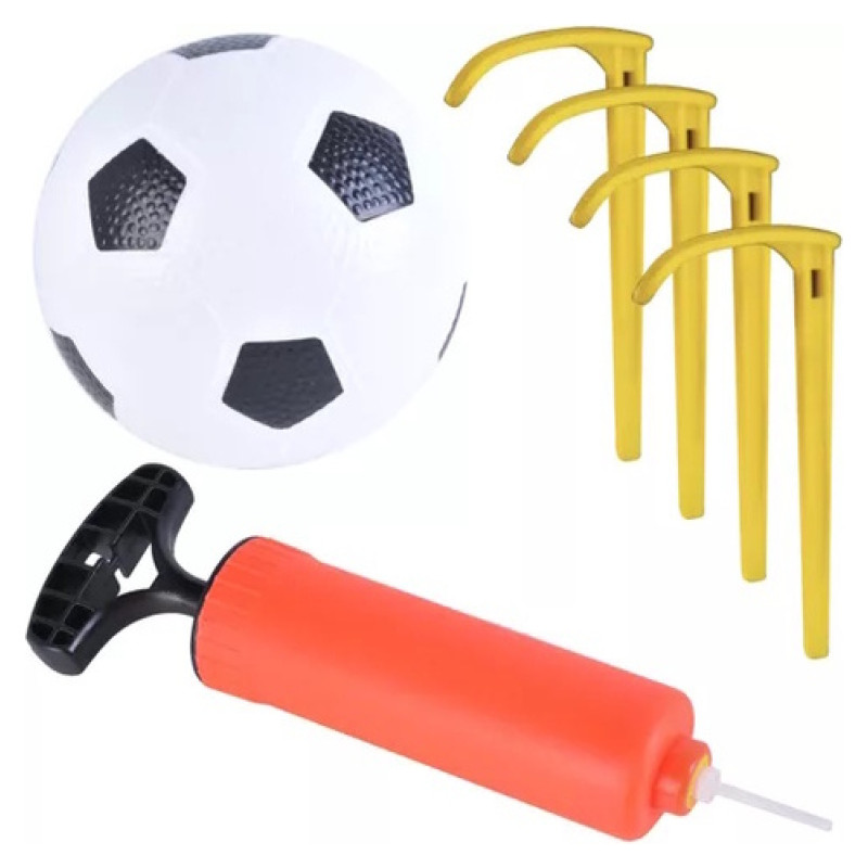 Nav Datu Futbola vārti 120x80 cm ar bumbu un pumpi 23459