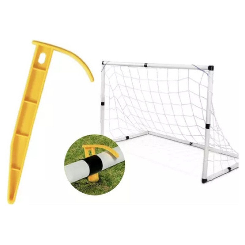 Nav Datu Futbola vārti 120x80 cm ar bumbu un pumpi 23459