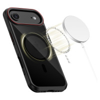 Tech-Protect MagHybrid MagSafe Case for iPhone Air - Black and Red