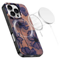 Tech-Protect Lamano MagSafe case for iPhone 16 Pro Max - brown-purple