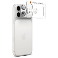 Spigen Optik Pro XL Camera Lens Glass for iPhone 17 Pro - Silver