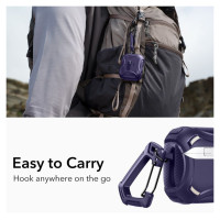 ESR Cyber ​​FlickLock MagSafe Case for AirPods Pro 3 - Purple