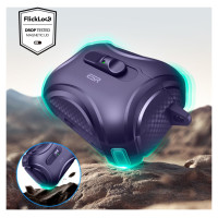 ESR Cyber ​​FlickLock MagSafe Case for AirPods Pro 3 - Purple