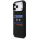 BMW M Silicon Horizontal Line MagSafe Case for iPhone 17 Pro Max - Black