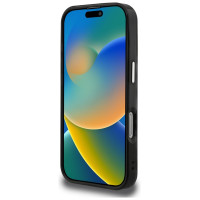 Karl Lagerfeld IML Leopard Pattern MagSafe Case for iPhone 16 - Black