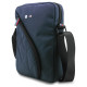 BMW Nylon Pockets & Metal Logo 10" Tablet Bag - Navy Blue