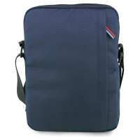 BMW Nylon Pockets & Metal Logo 10" Tablet Bag - Navy Blue