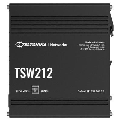 Teltonika NET SWITCH 8PORT 10/100/1000/2SFP TSW212 TELTONIKA