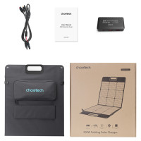 Choetech SC011 solar charger 200W portable solar panel - black