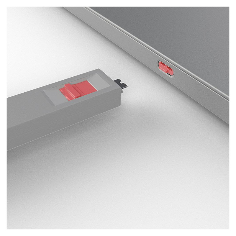 Lindy USB PORT TYPE-C BLOCKER 4PACK/PINK 40425 LINDY