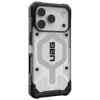 UAG Pathfinder Clear MagSafe Case for iPhone 17 Pro - White and Gray