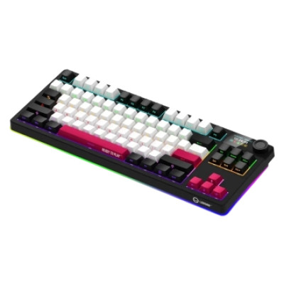 Lorgar Klaviatūra Lorgar LRG-KBP70MW-BK-US 75% RGB Black Red