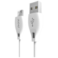 Dudao L4M USB-A - MicroUSB 2.4 A Cable 1m - White