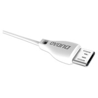 Dudao L4M USB-A - MicroUSB 2.4 A Cable 1m - White