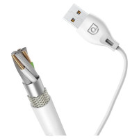 Dudao L4M USB-A - MicroUSB 2.4 A Cable 1m - White