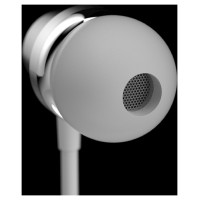 Dudao X10PRO wired headphones, mini jack 3.5mm, in-ear with remote control - white