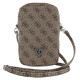 Guess Zip 4G Triangle bag - brown