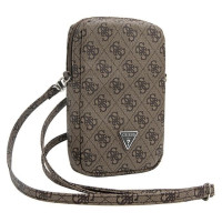 Guess Zip 4G Triangle bag - brown