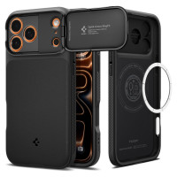 Spigen Optik Armor MagSafe Case for iPhone 17 Pro Max - Black