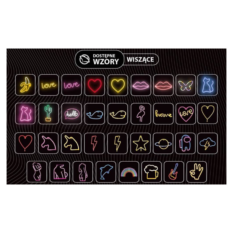 Manta SNL70PK Style Neon Lights CAT 2 Pink