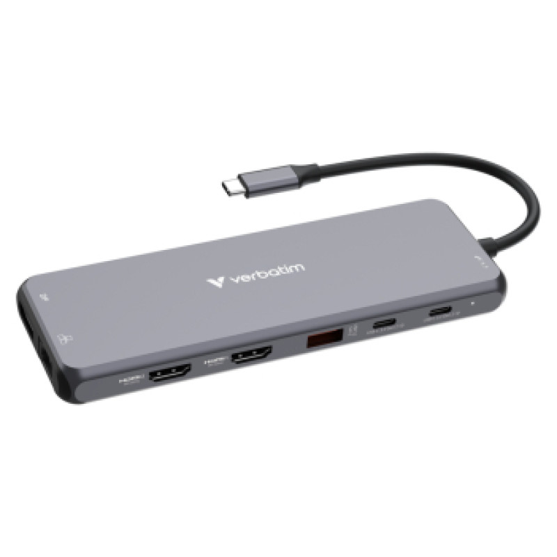 Verbatim Dokstacija Verbatim USB-C Pro Multiport Hub 13 Port