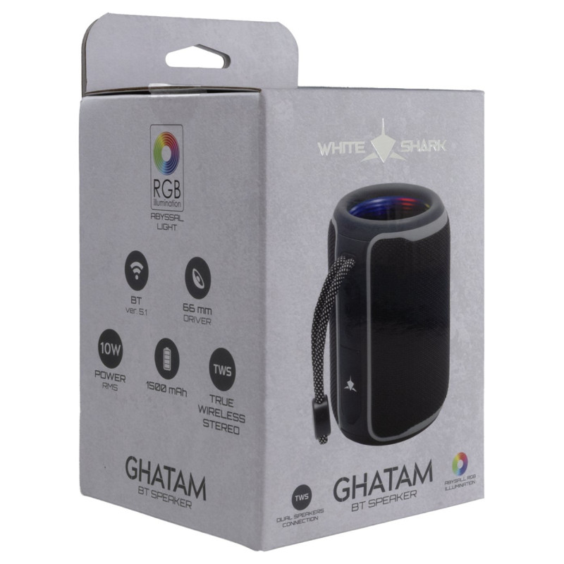 White Shark GBT-3007 Ghatam Black/Grey