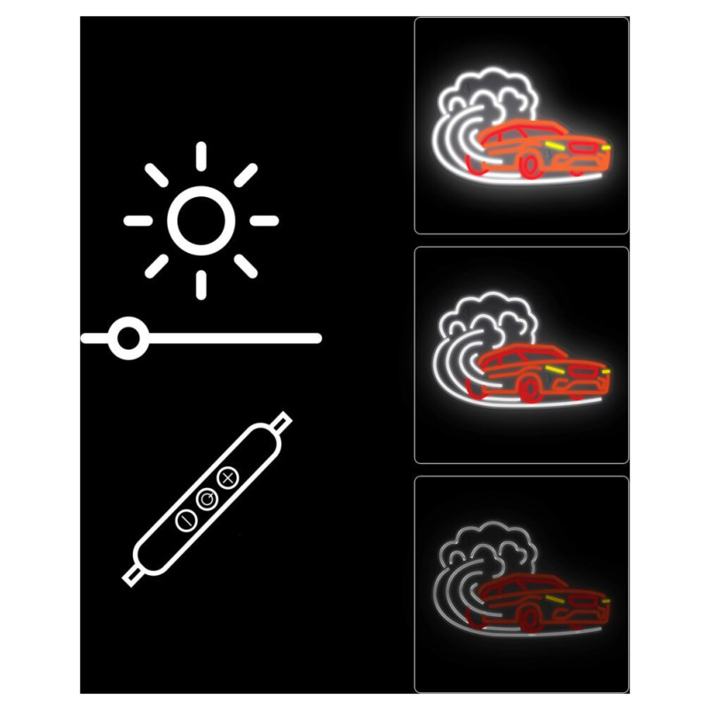 Manta SNL96MT Style Neon Lights CAR DRIFT