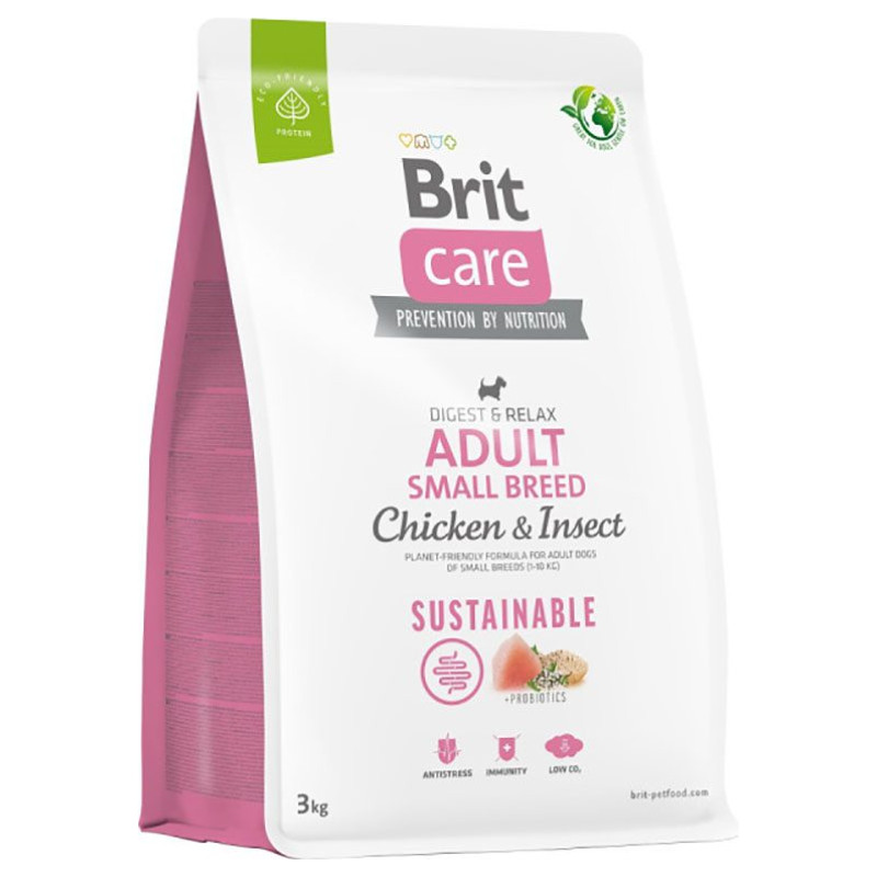 Brit Care SS Adult Small Breed Chicken & Insect 1 kg