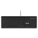 Asus KEYBOARD KU100 BLACK/EST 90XB05E0-BKB050 ASUS